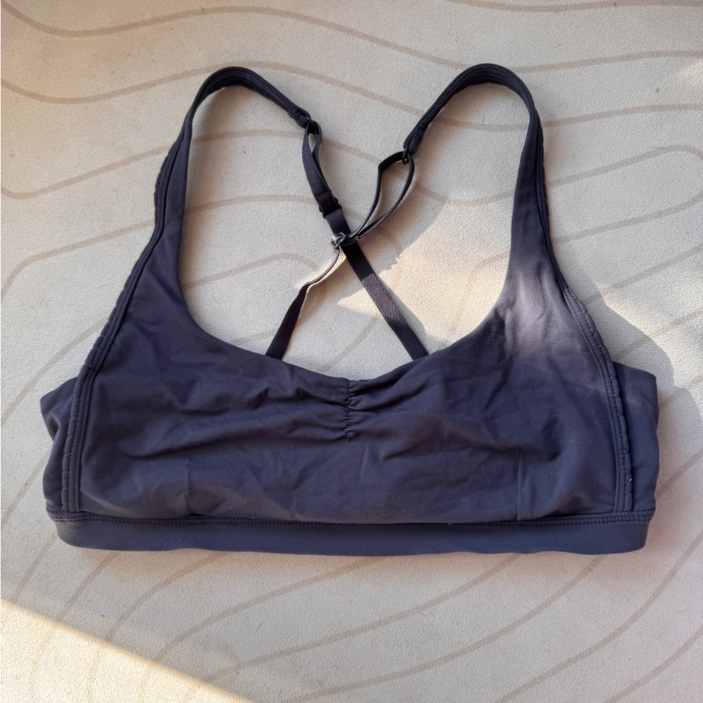 lululemon athletica Dark Gray Sports Bra
